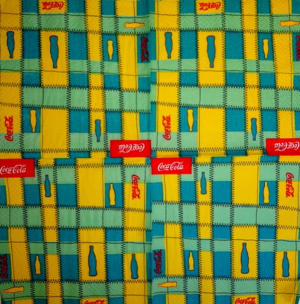 025 Coca Cola - 3-ply - (petrol/yellow)